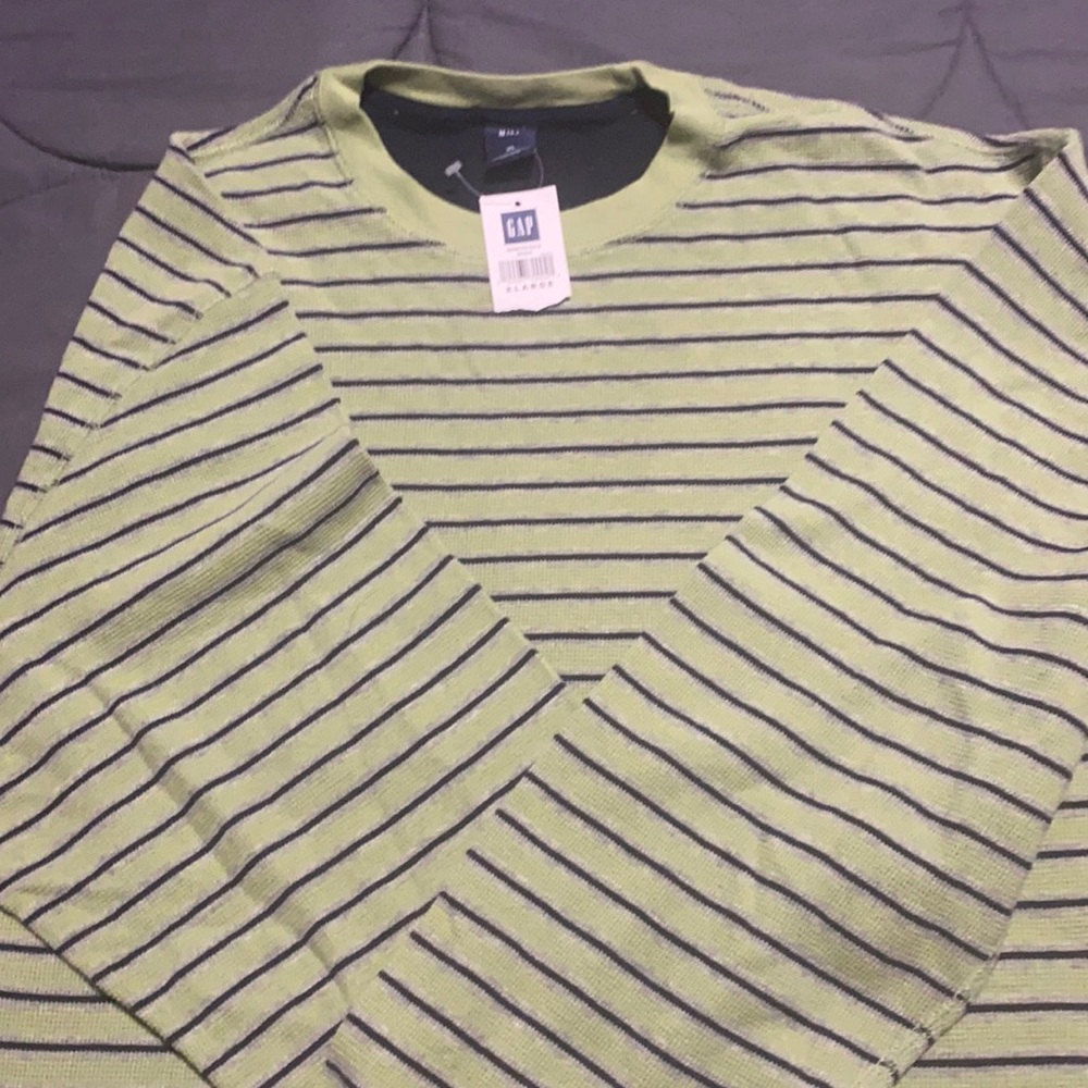Men’s thermal longsleeve gap sweatshirt